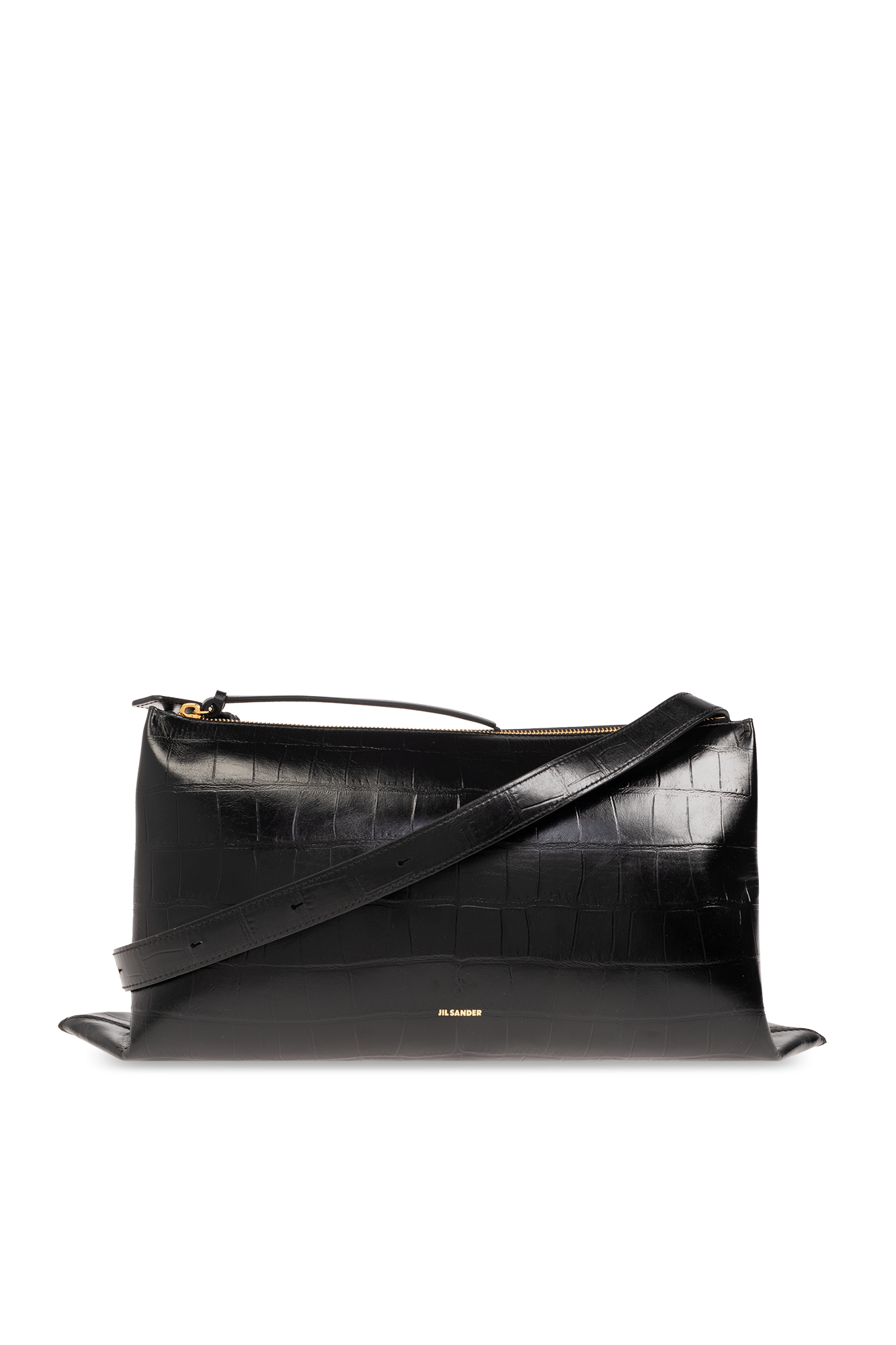 ショルダーバッグ・ポシェット JIL SANDER Women Shoulder Bags J07ZH0054P7100001 Black Black curve shoulder bag Jil sander - women - JIL SANDER